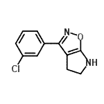 CAS#: 603067-37-4， 3-(3-Chlorophenyl)-5,6-dihydro-4H-pyrrolo[3,2-d][1,2]oxazole