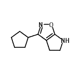 CAS#: 603067-55-6， 3-Cyclopentyl-5,6-dihydro-4H-pyrrolo[3,2-d][1,2]oxazole