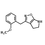 CAS#: 603067-66-9， 3-(2-Methoxybenzyl)-5,6-dihydro-4H-pyrrolo[3,2-d][1,2]oxazole