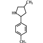 CAS#: 603068-49-1， 4-Methyl-2-(4-methylphenyl)pyrrolidine