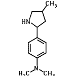 CAS#: 603069-09-6， N,N-Dimethyl-4-(4-methyl-2-pyrrolidinyl)aniline