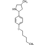 CAS#: 603089-64-1， 4-Methyl-2-[4-(pentyloxy)phenyl]pyrrolidine