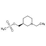 CAS#: 603150-64-7， [(3S)-1-Ethyl-3-piperidinyl]methyl methanesulfonate