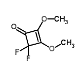 CAS#: 60376-35-4， 4,4-Difluoro-2,3-Dimethoxy-2-Cyclobuten-1-One