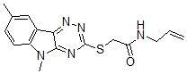 CAS#: 603946-41-4， 2-[(5,8-Dimethyl-5H-1,2,4-Triazino[5,6-b]Indol-3-Yl)Thio]-N-Allyl-Acetamide