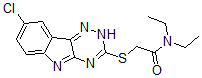 CAS#: 603946-86-7， 2-[(8-Chloro-2H-1,2,4-Triazino[5,6-b]Indol-3-Yl)Thio]-N,N-Diethyl-Acetamide