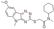 CAS#: 603947-58-6， N-Cyclohexyl-2-[(8-Methoxy-5-Methyl-5H-1,2,4-Triazino[5,6-b]Indol-3-Yl)Thio]-N-Methyl-Acetamide