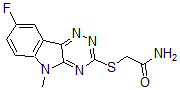 CAS#: 603948-11-4， 2-[(8-Fluoro-5-Methyl-5H-1,2,4-Triazino[5,6-b]Indol-3-Yl)Thio]-Acetamide