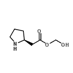 CAS#: 603956-68-9， Hydroxymethyl (2S)-2-pyrrolidinylacetate