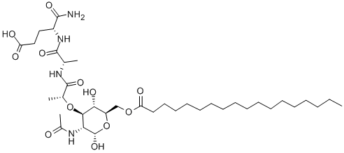 CAS#: 60398-08-5， N-Acetylmuramyl-L-Alanyl-D-Isoglutamine-6-O-Stearoyl