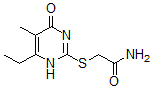 CAS#: 603982-00-9， 2-[(6-Ethyl-1,4-Dihydro-5-Methyl-4-Oxo-Pyrimidin-2-Yl)Thio]-Acetamide