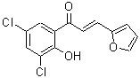CAS 登录号：60403-69-2， 1-(3,5-二氯-2-羟基苯基)-3-(2-呋喃基)-2-丙烯-1-酮