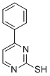 structure of CAS# 60414-59-7, 4-Phenyl-Pyrimidine-2-Thiol;T0500-6429;2(1H)-Pyrimidinethione, 4-Phenyl-;2-Mercapto-4-Phenylpyrimidine