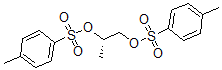 结构式 CAS# 60434-71-1, (2S)-1,2-丙烷二醇二(4-甲基苯磺酸酯)