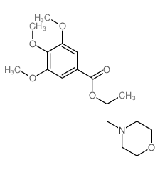 CAS#: 60439-44-3， 2-Morpholino-1-Methylethyl 3,4,5-Trimethoxybenzoate