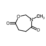 CAS 登录号：604766-87-2， 3-甲基-1,3-氧杂氮杂环庚烷-4,7-二酮
