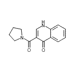 CAS#: 604772-52-3， 3-(1-Pyrrolidinylcarbonyl)-4(1H)-quinolinone