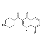 CAS#: 604773-25-3， 8-Fluoro-3-(1-piperazinylcarbonyl)-4(1H)-quinolinone