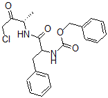 CAS#: 60525-17-9， Benzyl N-[1-[[(2S)-4-chloro-3-oxobutan-2-yl]amino]-1-oxo-3-phenylpropan-2-yl]carbamate