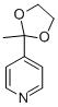 CAS#: 60553-33-5， 4-(2-Methyl-1,3-Dioxolan-2-Yl)Pyridine