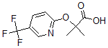 CAS#: 605680-62-4， 2-Methyl-2-[[5-(Trifluoromethyl)-2-Pyridinyl]Oxy]-Propanoic Acid