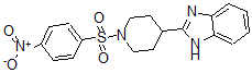 CAS#: 606081-99-6， 4-(1H-Benzimidazol-2-Yl)-1-[(4-Nitrophenyl)Sulfonyl]-Piperidine