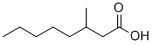 structure of CAS# 6061-10-5, 3-Methyloctanoic Acid;Octanoicacid,3-Methyl-;3-METHYLOCTANOIC ACID