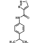 CAS#: 606101-95-5， N-(4-Isopropylphenyl)-1,2,3-thiadiazole-4-carboxamide