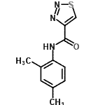 CAS#: 606101-99-9， N-(2,4-Dimethylphenyl)-1,2,3-thiadiazole-4-carboxamide