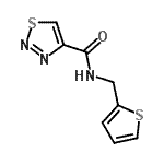 CAS#: 606102-03-8， N-(2-Thienylmethyl)-1,2,3-thiadiazole-4-carboxamide