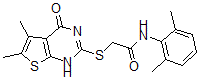 CAS#: 606107-82-8， 2-[(1,4-Dihydro-5,6-Dimethyl-4-Oxothieno[2,3-d]Pyrimidin-2-Yl)Thio]-N-(2,6-Dimethylphenyl)-Acetamide