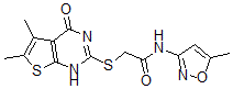 CAS#: 606108-26-3， 2-[(1,4-Dihydro-5,6-Dimethyl-4-Oxothieno[2,3-d]Pyrimidin-2-Yl)Thio]-N-(5-Methyl-3-Isoxazolyl)-Acetamide