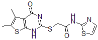 CAS#: 606108-60-5， 2-[(1,4-Dihydro-5,6-Dimethyl-4-Oxothieno[2,3-d]Pyrimidin-2-Yl)Thio]-N-Thiazol-2-Yl-Acetamide