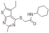 CAS#: 606113-42-2， N-Cyclohexyl-2-[(5-Ethyl-2,6-Dimethylthieno[2,3-d]Pyrimidin-4-Yl)Thio]-Acetamide