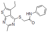 CAS#: 606113-43-3， 2-[(5-Ethyl-2,6-Dimethylthieno[2,3-d]Pyrimidin-4-Yl)Thio]-N-Phenyl-Acetamide