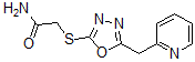 CAS#: 606117-17-3， 2-[[5-(Pyridin-2-Ylmethyl)-1,3,4-Oxadiazol-2-Yl]Thio]-Acetamide
