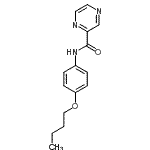 CAS#: 606132-15-4， N-(4-Butoxyphenyl)-2-pyrazinecarboxamide