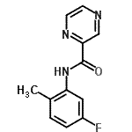 CAS#: 606132-16-5， N-(5-Fluoro-2-methylphenyl)-2-pyrazinecarboxamide