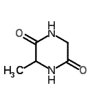 CAS#: 6062-46-0， 3-Methyl-2,5-Piperazinedione
