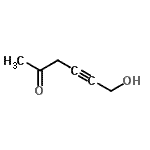 CAS#: 606488-38-4， 6-Hydroxy-4-hexyn-2-one