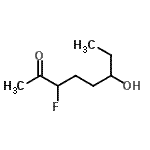 CAS#: 606489-37-6， 3-Fluoro-6-hydroxy-2-octanone