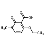CAS#: 606492-97-1， 4-Ethoxy-1-methyl-2-oxo-1,2-dihydro-3-pyridinecarboxylic acid