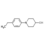 CAS#: 606495-00-5， 1-(4-Ethylphenyl)-4-piperidinol