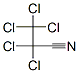 structure of CAS# 6065-95-8, Pentachloropropionitrile;2,2,3,3,3-Pentachloropropionitrile;Pentachloropropionitrile;Propanenitrile, Pentachloro-