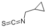 structure of CAS# 6068-90-2, Cyclopropylmethyl Isothiocyanate;(ISOTHIOCYANATOMETHYL)CYCLOPROPANE;CYCLOPROPYLMETHYL ISOTHIOCYANATE