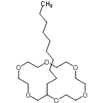 CAS#: 60742-60-1， 2-Decyl-1,4,7,10,13,16-Hexaoxacyclooctadecane