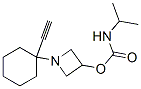 CAS 登录号:60752-89-8, 1-甲基乙基氨基甲酸 1-(1-乙炔基环己基)-3-氮杂环丁基酯