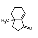 CAS#: 607680-05-7， (3aR)-3a-Methyl-2,3,3a,4,5,6-hexahydro-1H-inden-1-one