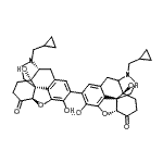 CAS#: 607732-61-6， (5alpha)-17-(Cyclopropylmethyl)-2-[(5alpha)-17-(cyclopropylmethyl)-3,14-dihydroxy-6-oxo-4,5-epoxymorphinan-2-yl]-3,14-dihydroxy-4,5-epoxymorphinan-6-one