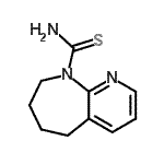 CAS#: 60782-43-6， 5,6,7,8-Tetrahydro-9H-Pyrido[2,3-b]Azepine-9-Carbothioamide